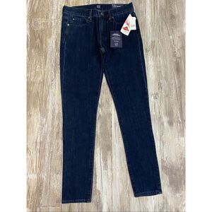 GAP Super Slimming Jeans True Skinny Mid Rise Stretch Denim Women’s Sz 26R